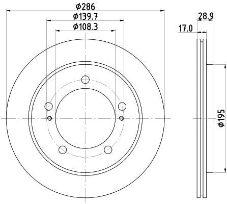 Brake Disc (54368)
