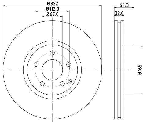 Brake Disc (54635)