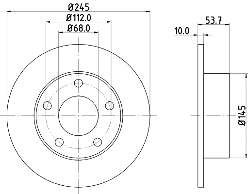 Brake Disc (53969)