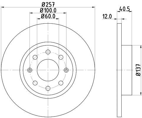 Brake Disc (54646)