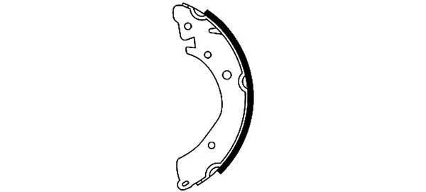Brake Shoe Set (H8445)