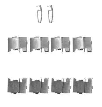Accessory Kit, disc brake pad (K0366)