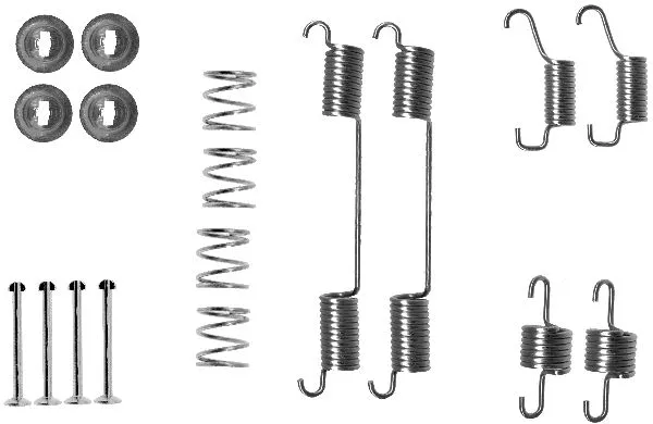 Accessory Kit, parking brake shoes (X0127)