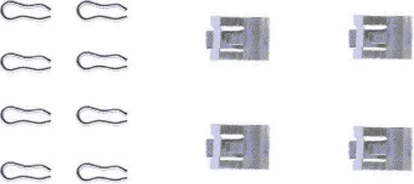 Accessory Kit, disc brake pad (K0015)
