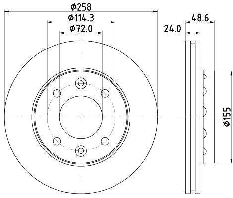 Brake Disc (50306)