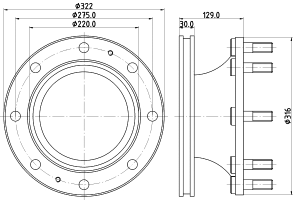 Brake Disc (50927)