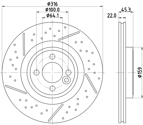 Brake Disc (55791)