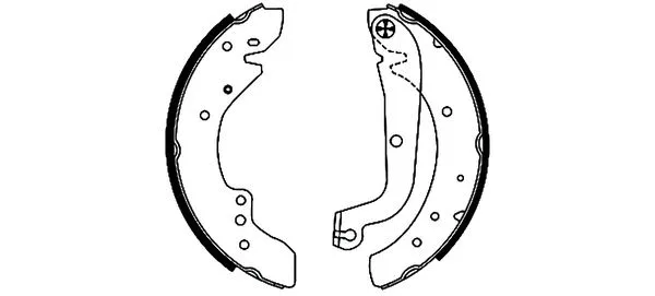Brake Shoe Set (H9060)
