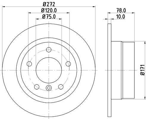 Brake Disc (50433)