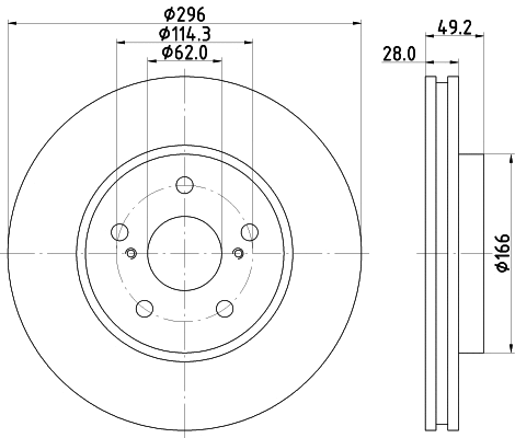 Brake Disc (54358)