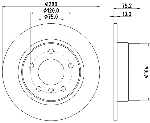 Brake Disc (54460)