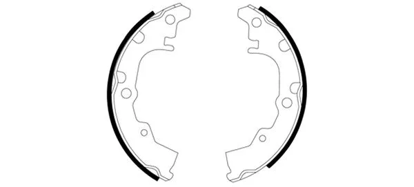 Brake Shoe Set (H8225)