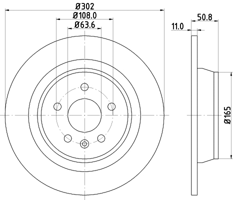 Brake Disc (54593)