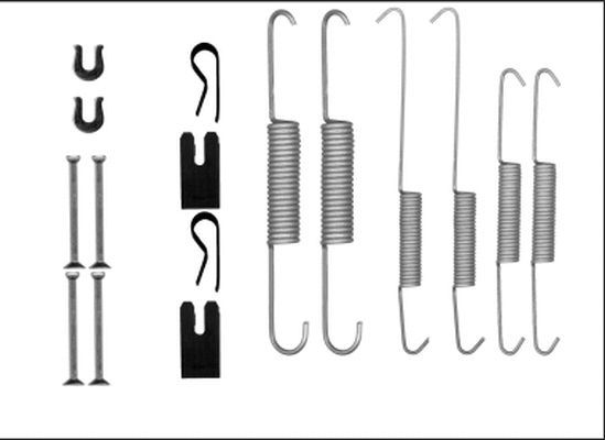 Accessory Kit, brake shoes (X0239)