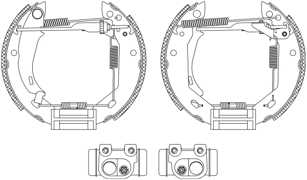 Brake Shoe Set (R0365)