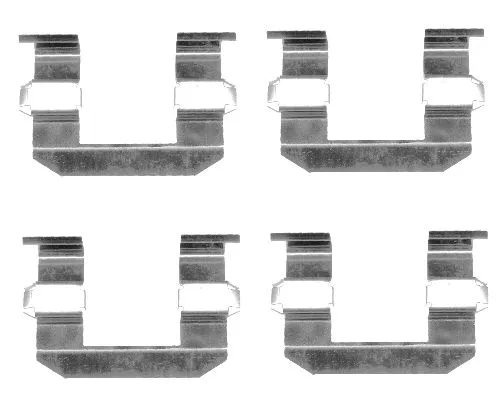 Accessory Kit, disc brake pad (K0160)