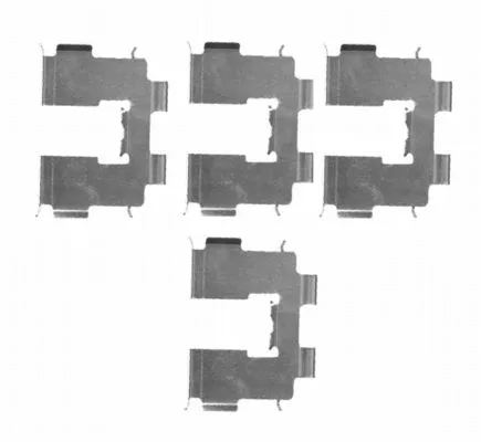 Accessory Kit, disc brake pad (K0275)
