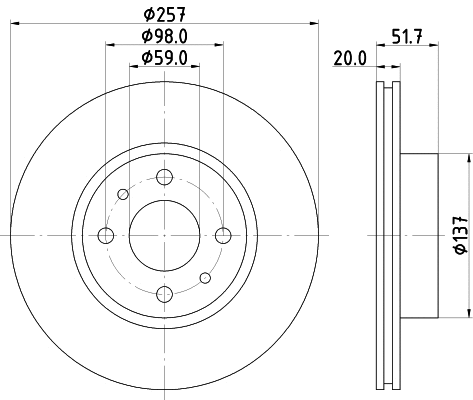 Brake Disc (51807)