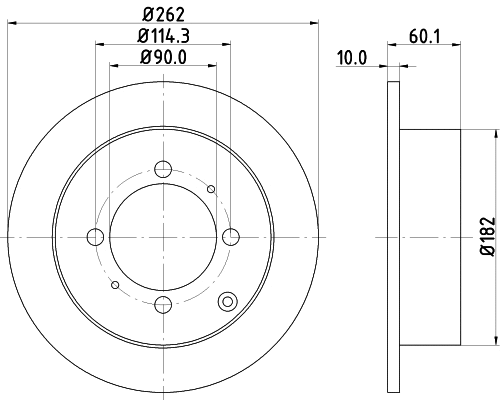 Brake Disc (50304)