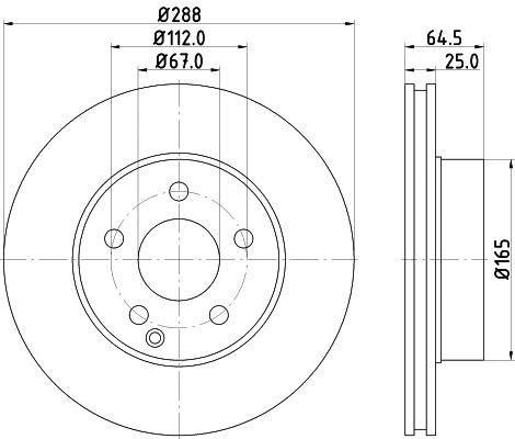 Brake Disc (54596)
