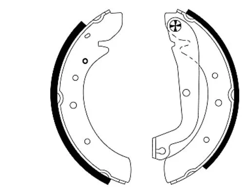 Brake Shoe Set (H8820)
