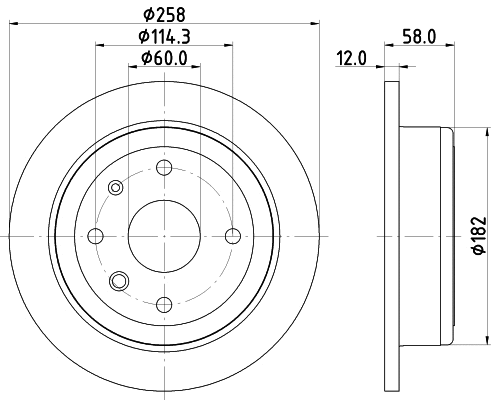 Brake Disc (55699)