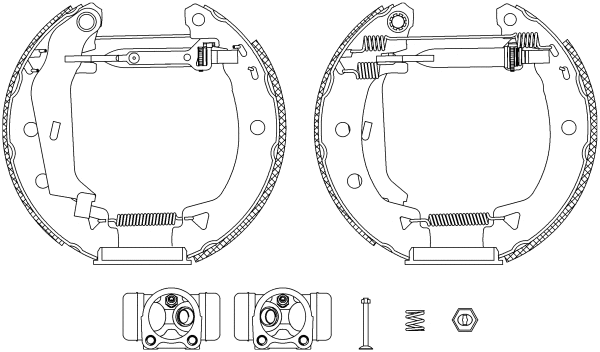 Brake Shoe Set (R0500)