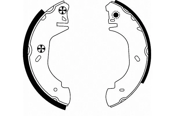 Brake Shoe Set (H8765)