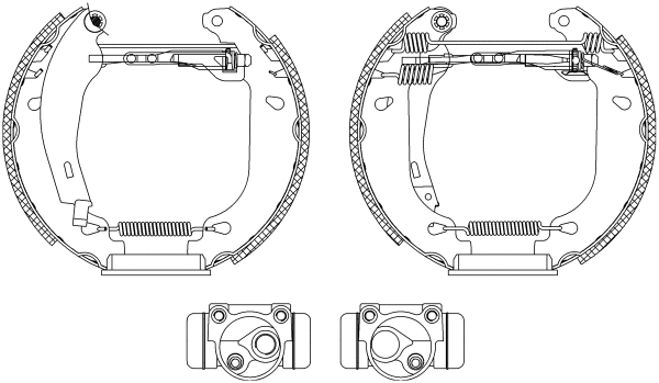 Brake Shoe Set (R0385)