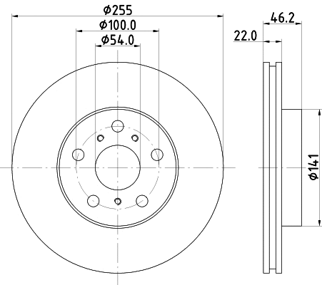Brake Disc (53648)