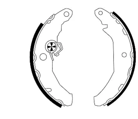 Brake Shoe Set (H8010)