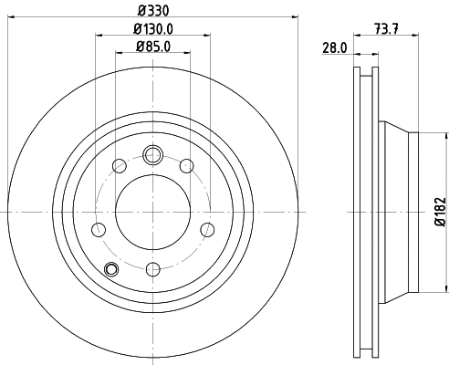 Brake Disc (54220)