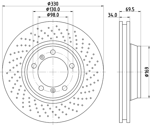 Brake Disc (54500)