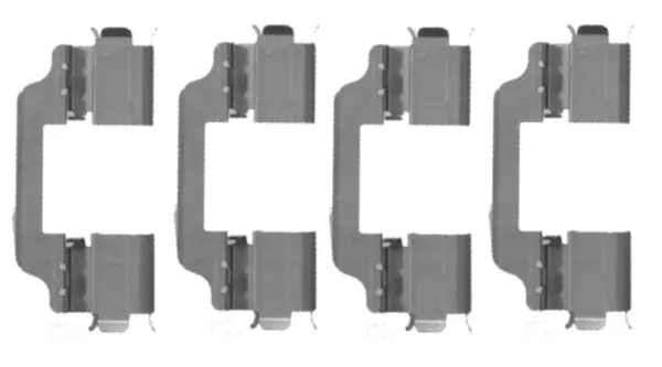 Accessory Kit, disc brake pad (K0240)