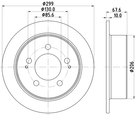 Brake Disc (54987)