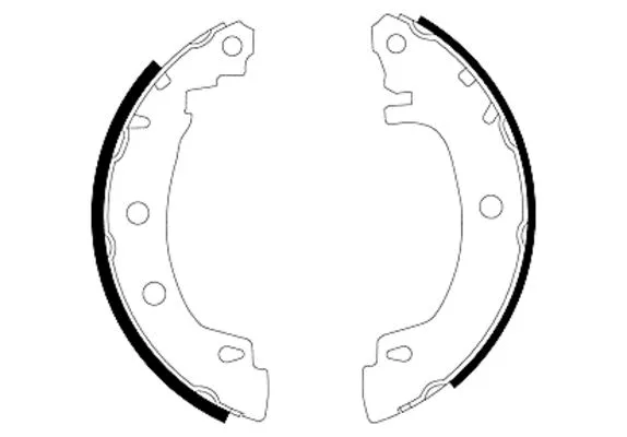 Brake Shoe Set (H9110)