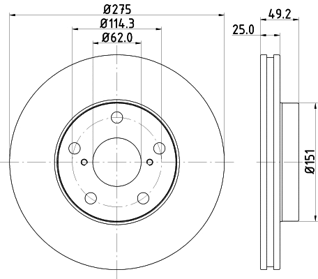 Brake Disc (54397)