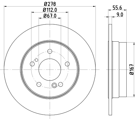 Brake Disc (52153)