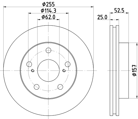 Brake Disc (53642)