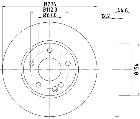 Brake Disc (54318)