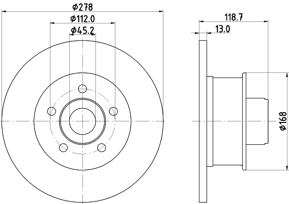 Brake Disc (53905)