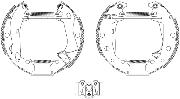 Brake Shoe Set (R0295)