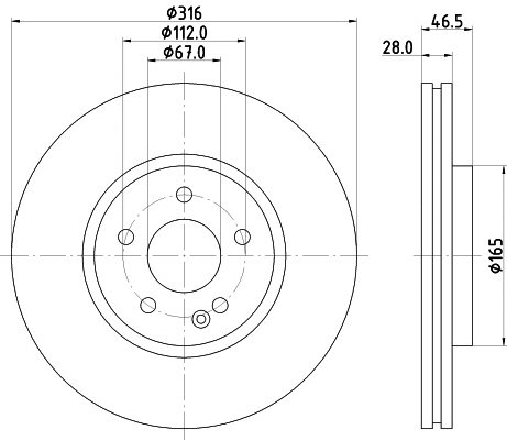 Brake Disc (52138)