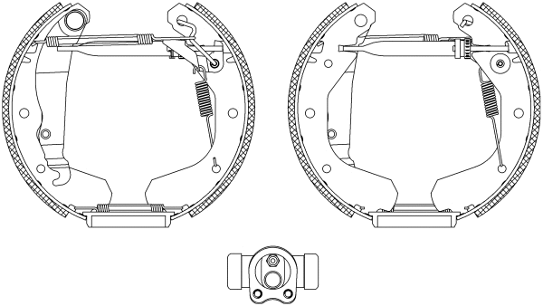 Brake Shoe Set (R0255)