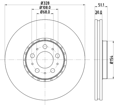 Brake Disc (55841)