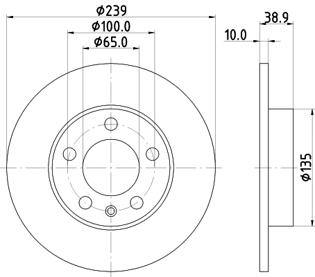 Brake Disc (50224)