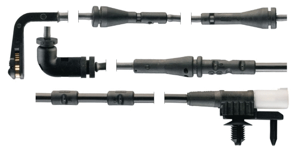 Warning Contact, brake pad wear (P8721)