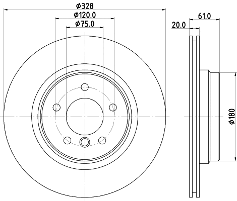 Brake Disc (50435)