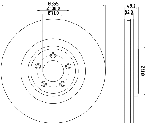 Brake Disc (54863)