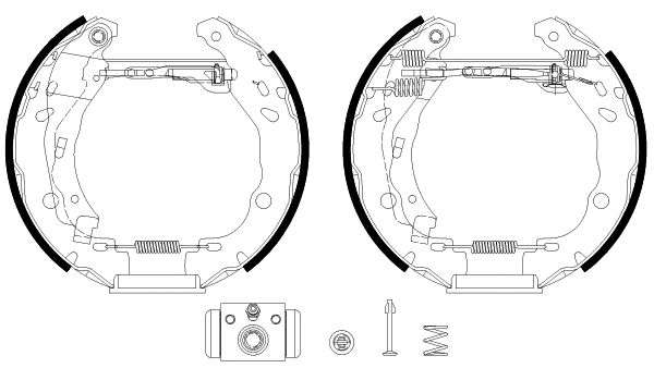 Brake Shoe Set (R1385)